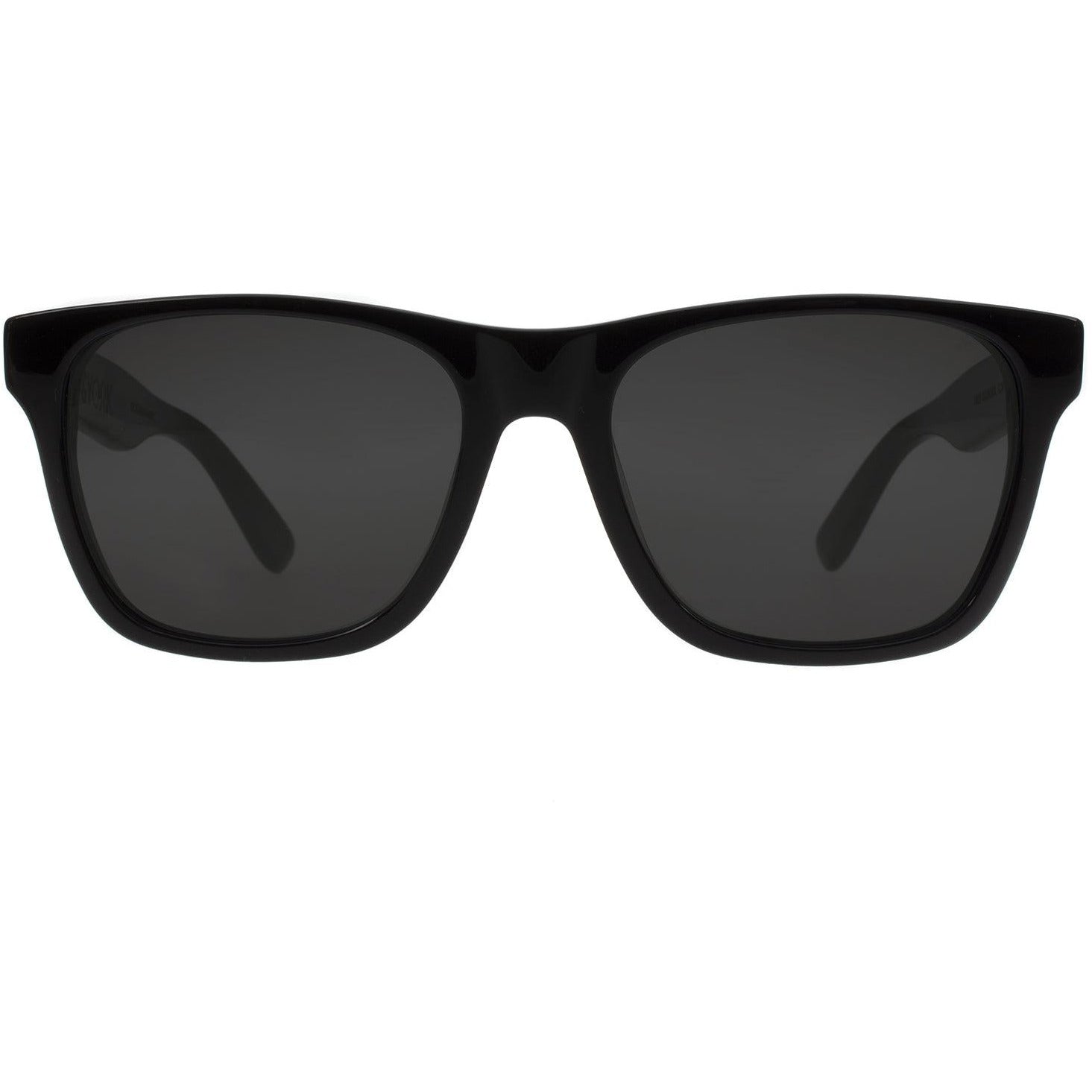 Old School Square Frame in Carbon Black for Men Sunglasses High End Designer Prescription Glasses Blue Light - Vint & York