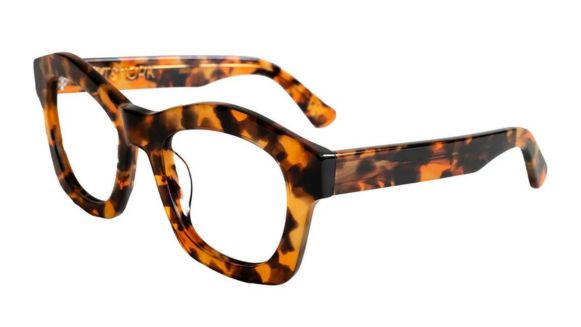 Tortoise Eyeglass Frames Floral Tortoise Spring Hinges Acetate Cat Eye