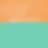 Green on Peach-swatch