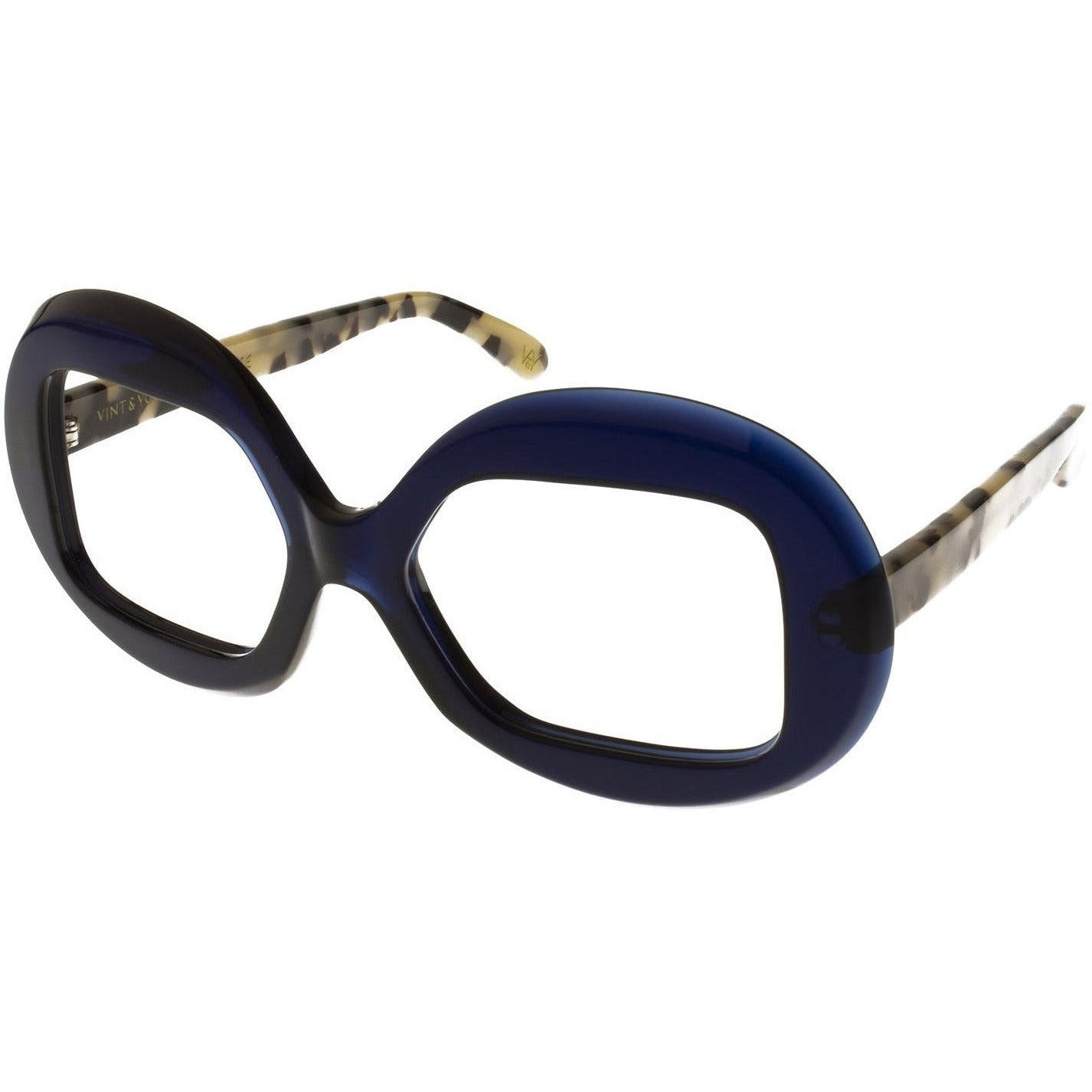 Louis Vuitton My Monogram Anti-Blue Light Glasses Black Blue Acetate & Metal. Size W