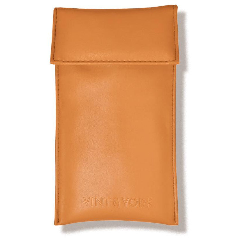 
            
                Load image into Gallery viewer, POUCH IN LUGGAGE BROWN from Vint &amp;amp; York
            
        