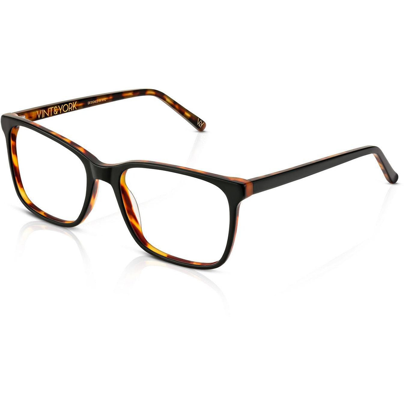 Matte Black & Walnut Tortoise-side