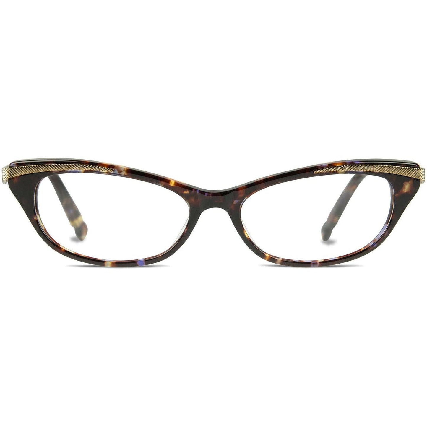 Indigo Tortoise Shell-look