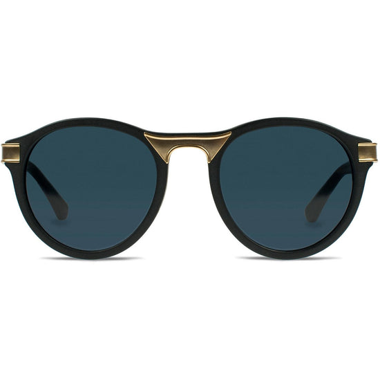 Satin Black & Gold-look